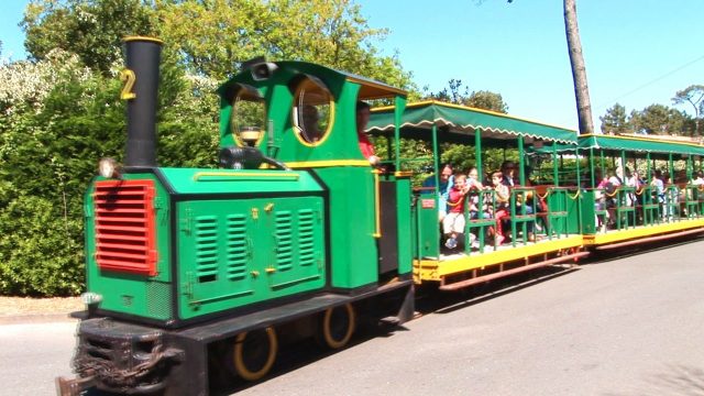 Petit Train Du Cap Ferret Liaison Entre Jetee Du Cap Ferret Et Ocean